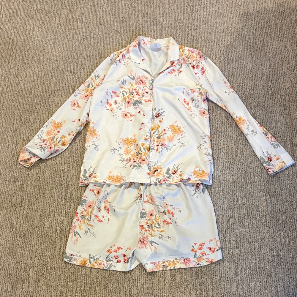 Floral Pajama Set